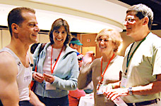 Meeting Lloyd the Motivational Speaker